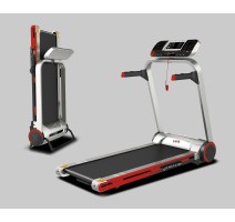 Space-saving treadmill TFX 7.4 J SLIM Capacity 150 kg Bluetooth with App I Kinomap console